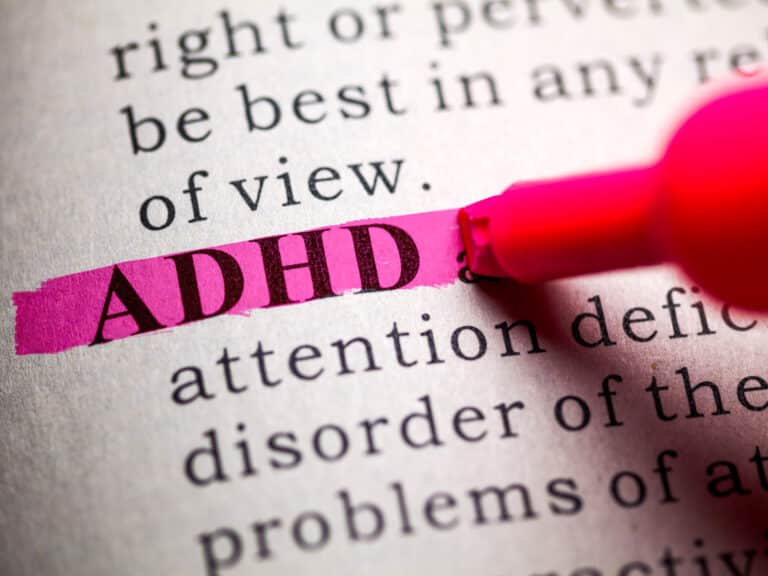 Fake Dictionary, definition of the word ADHD.